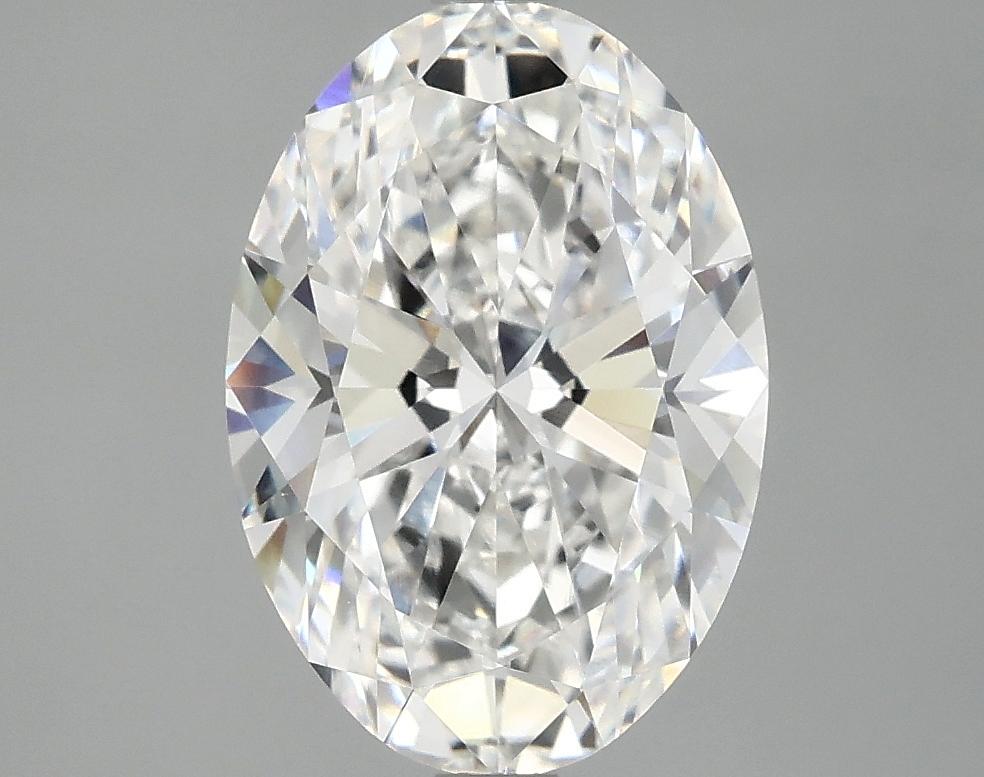 3.05 Carat Oval Shaped Ideal Cut VVS2 IGI Certified Lab Grown Diamond