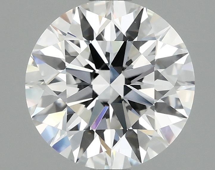 2.06 Carat Round Shaped Ideal Cut VVS2 IGI Certified Lab Grown Diamond