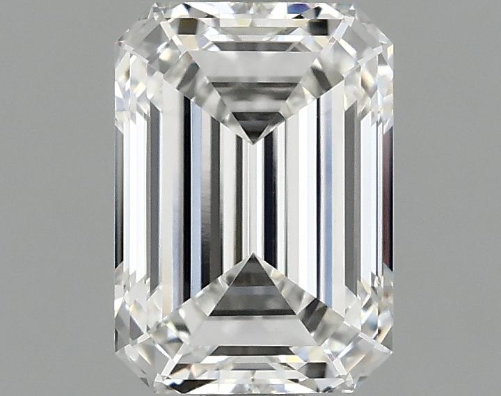 1.07 Carat Emerald Shaped Ideal Cut VVS2 IGI Certified Lab Grown Diamond