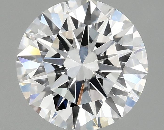 2.05 Carat Round Shaped Excellent Cut VVS2 IGI Certified Lab Grown Diamond