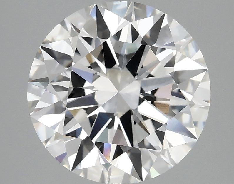 3.06 Carat Round Shaped Ideal Cut VVS2 IGI Certified Lab Grown Diamond