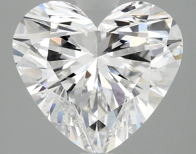 3.08 Carat Heart Shaped Ideal Cut VS1 IGI Certified Lab Grown Diamond
