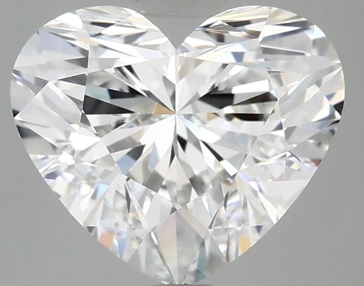 3.06 Carat Heart Shaped Excellent Cut VS1 IGI Certified Lab Grown Diamond