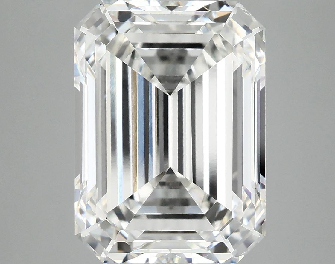 7.71 Carat Emerald Shaped Excellent Cut VS1 IGI Certified Lab Grown Diamond