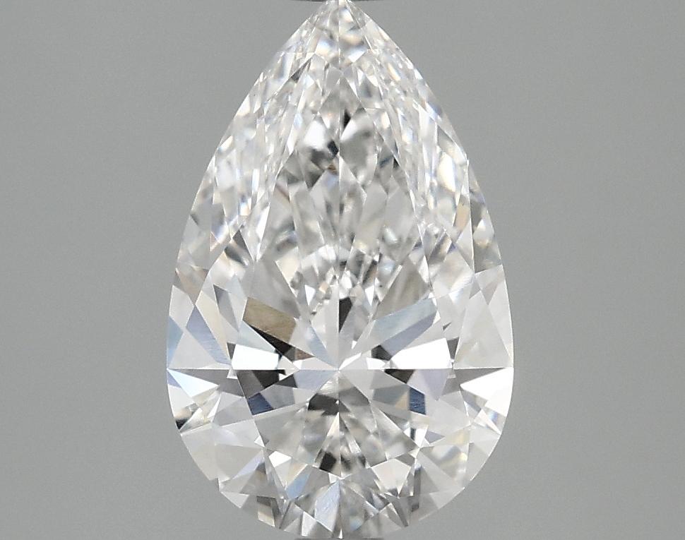 2.06 Carat Pear Shaped Ideal Cut VVS2 IGI Certified Lab Grown Diamond