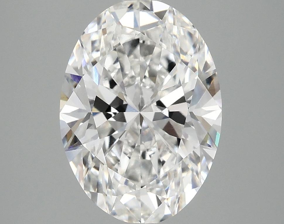 3.07 Carat Oval Shaped Ideal Cut VVS2 IGI Certified Lab Grown Diamond