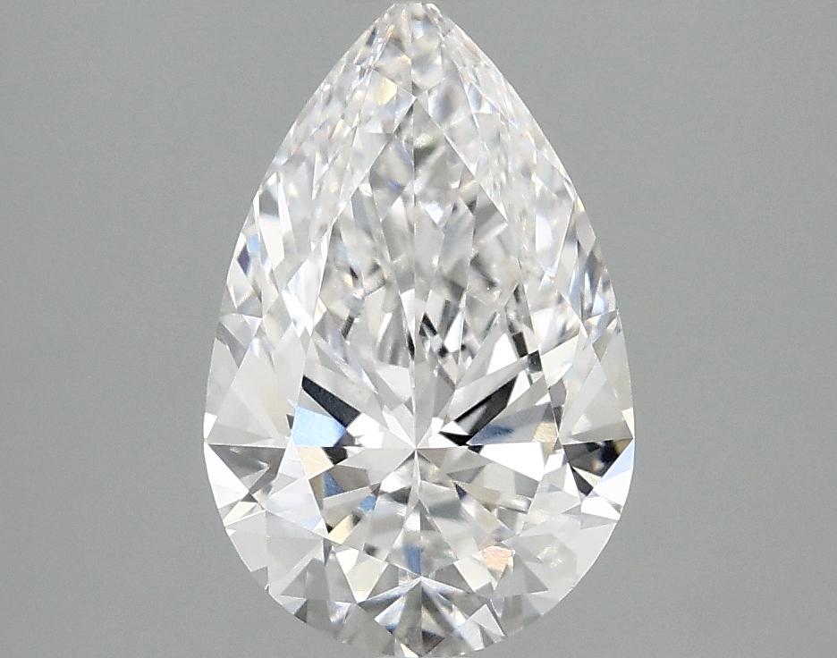 1.98 Carat Pear Shaped Ideal Cut VVS2 IGI Certified Lab Grown Diamond
