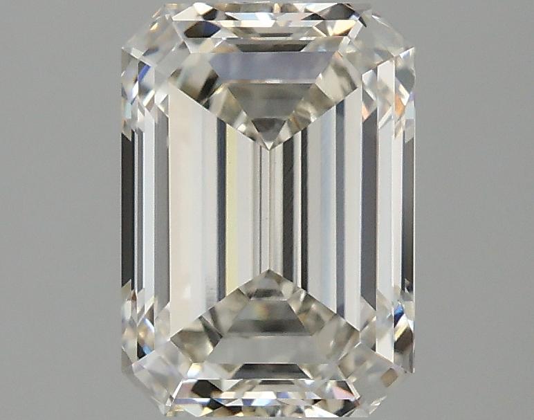 2.09 Carat Emerald Shaped Ideal Cut VVS2 IGI Certified Lab Grown Diamond