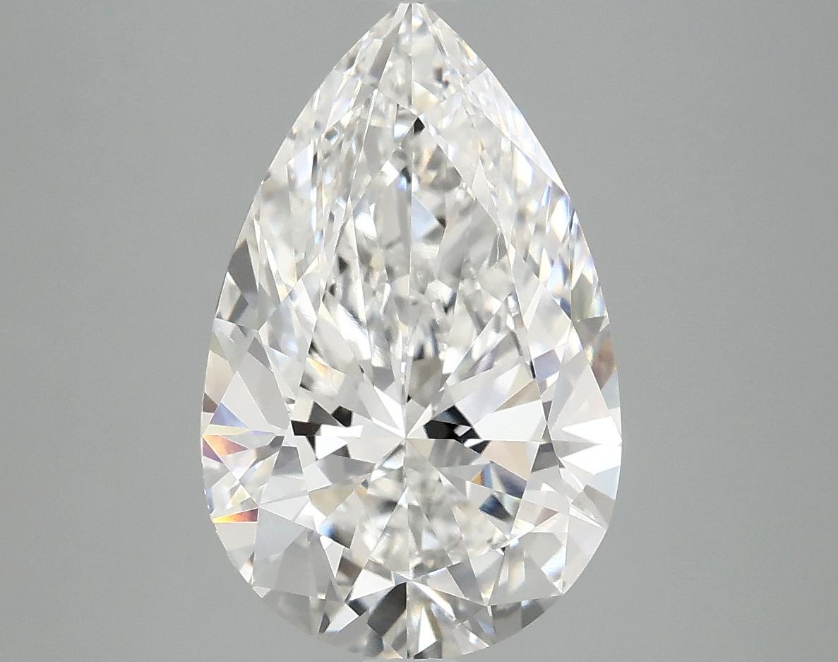 4.09 Carat Pear Shaped Ideal Cut VS1 IGI Certified Lab Grown Diamond