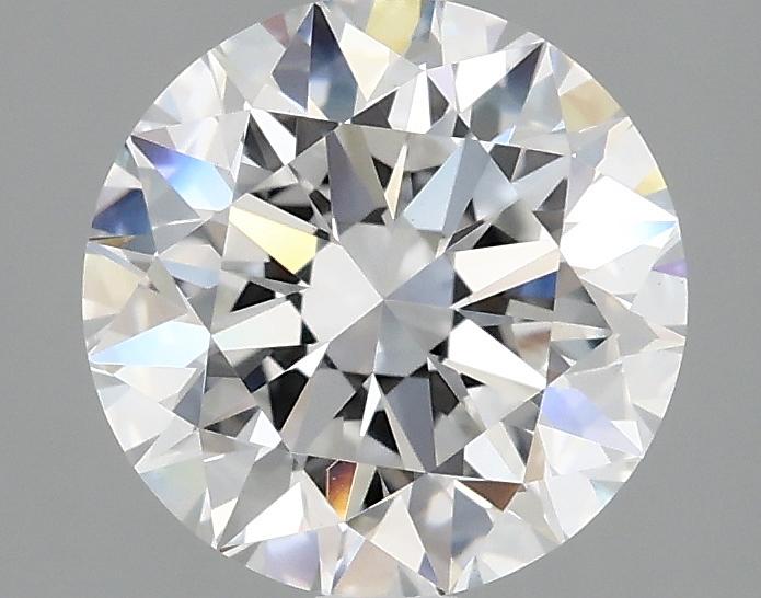 2.1 Carat Round Shaped Excellent Cut VVS2 IGI Certified Lab Grown Diamond
