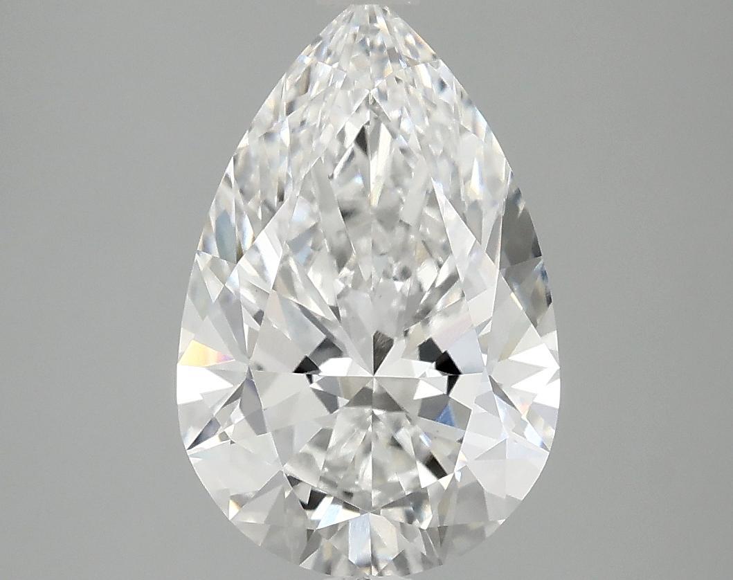 3.06 Carat Pear Shaped Excellent Cut VS1 IGI Certified Lab Grown Diamond