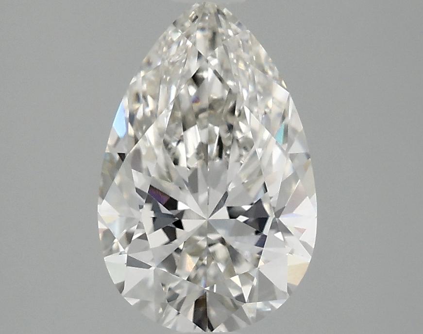 1.74 Carat Pear Shaped Ideal Cut VVS2 IGI Certified Lab Grown Diamond