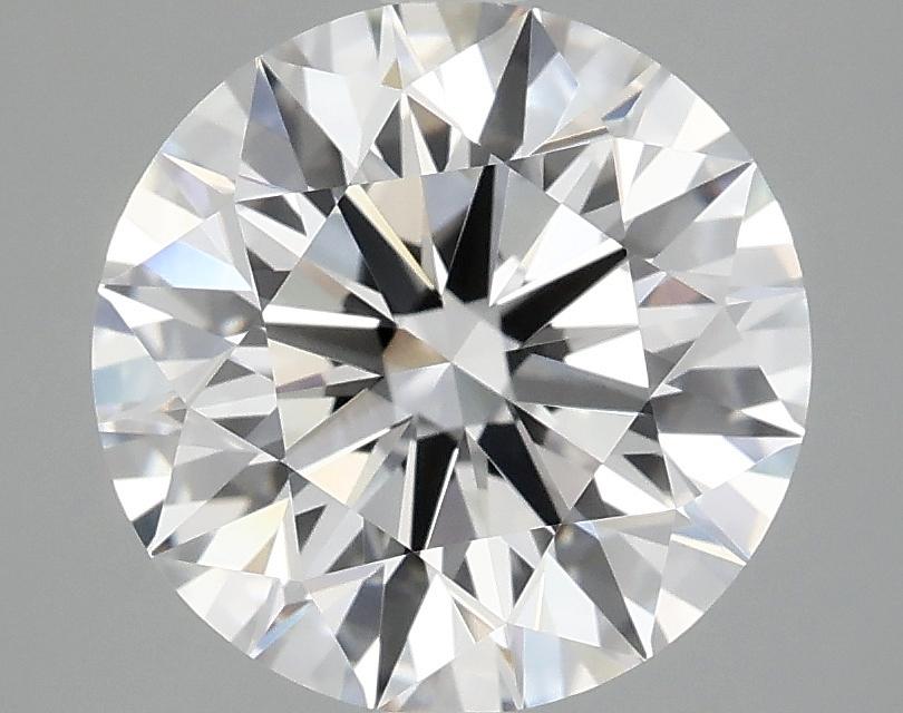 3.06 Carat Round Shaped Excellent Cut VVS2 IGI Certified Lab Grown Diamond