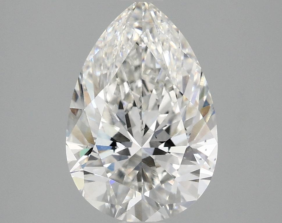 2.54 Carat Pear Shaped Excellent Cut VS2 IGI Certified Lab Grown Diamond