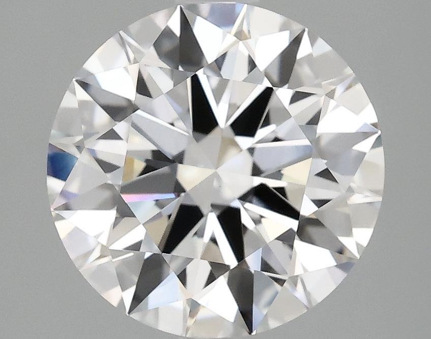3.09 Carat Round Shaped Ideal Cut VVS2 IGI Certified Lab Grown Diamond