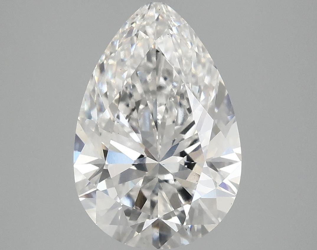3.09 Carat Pear Shaped Excellent Cut VS2 IGI Certified Lab Grown Diamond