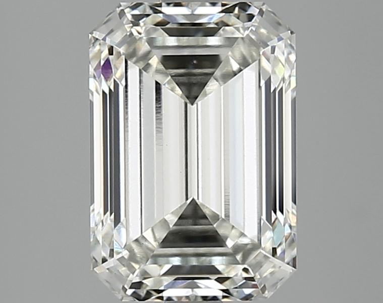 3.01 Carat Emerald Shaped Ideal Cut VS1 IGI Certified Lab Grown Diamond