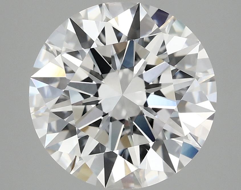 3.08 Carat Round Shaped Ideal Cut VVS2 IGI Certified Lab Grown Diamond