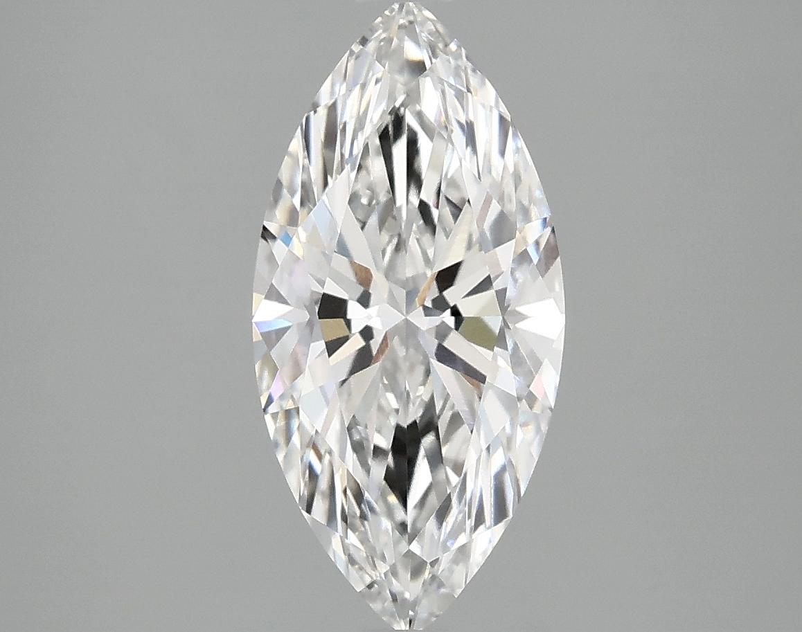 2.08 Carat Marquise Shaped Excellent Cut VVS2 IGI Certified Lab Grown Diamond