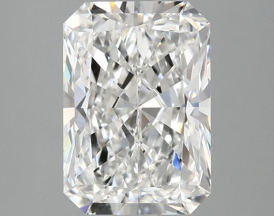 3.09 Carat Radiant Shaped Ideal Cut VVS2 IGI Certified Lab Grown Diamond