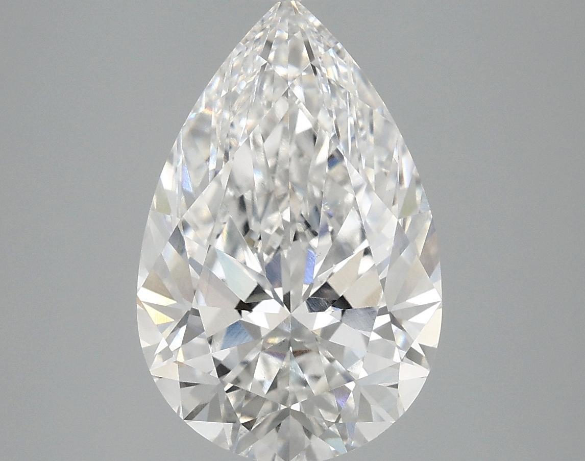 4.05 Carat Pear Shaped Excellent Cut VS1 IGI Certified Lab Grown Diamond