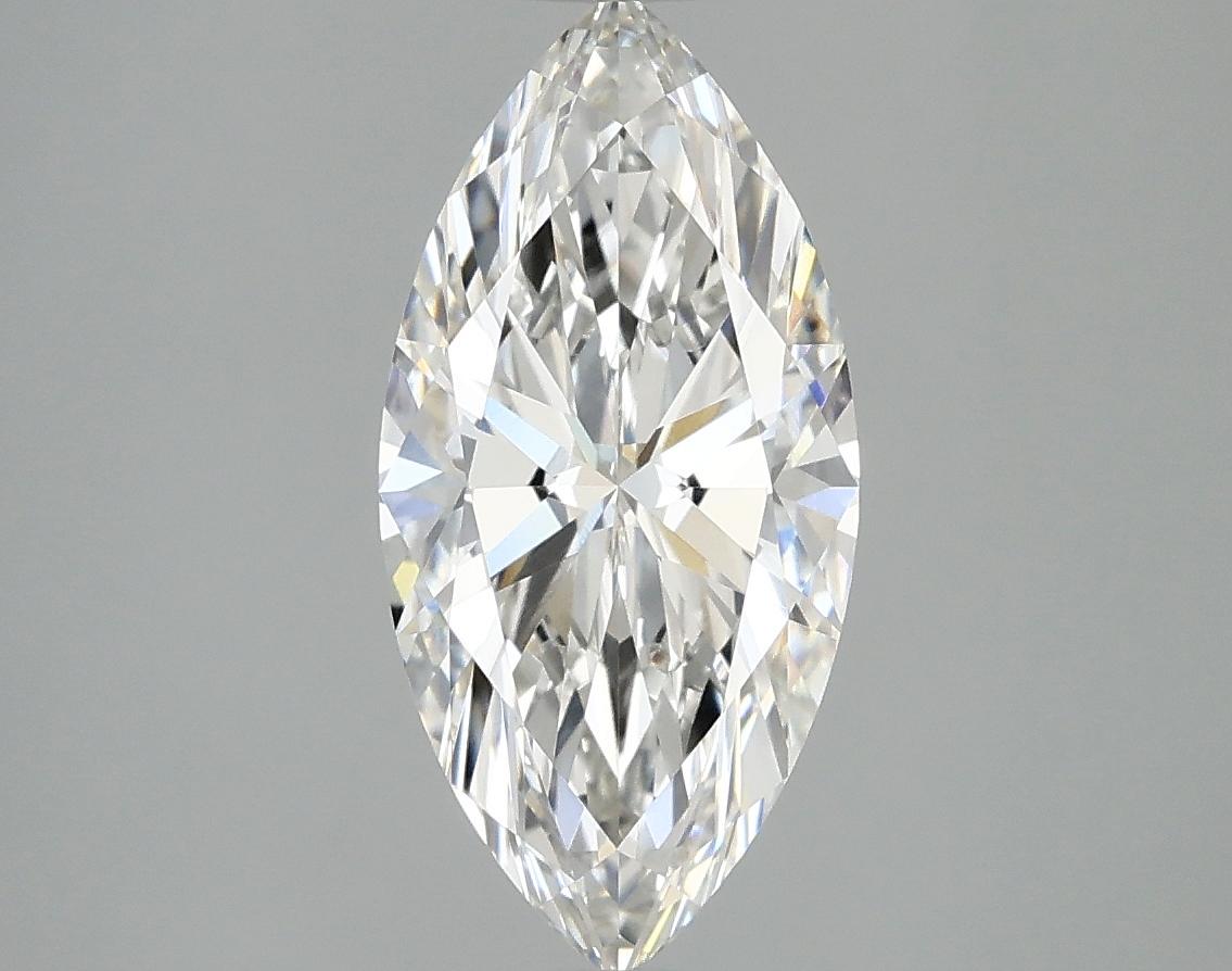 2.02 Carat Marquise Shaped Excellent Cut VVS2 IGI Certified Lab Grown Diamond