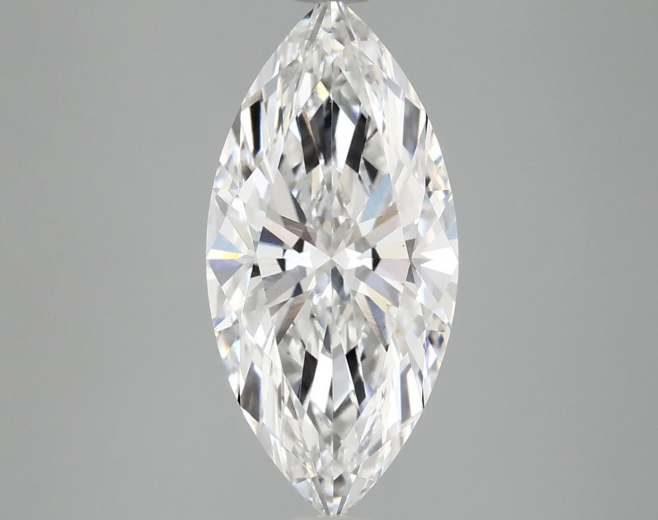 3.01 Carat Marquise Shaped Excellent Cut VS1 IGI Certified Lab Grown Diamond