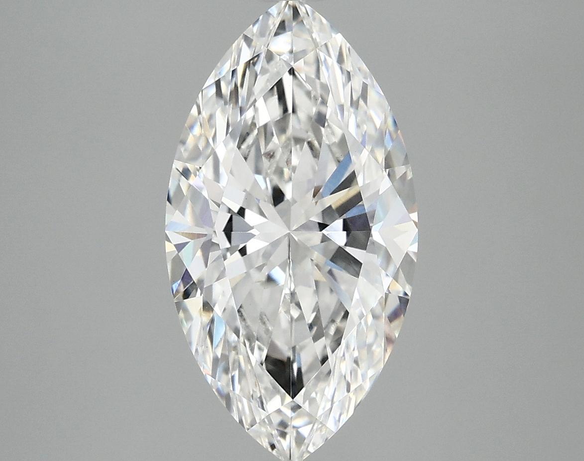 3.01 Carat Marquise Shaped Excellent Cut VVS2 IGI Certified Lab Grown Diamond