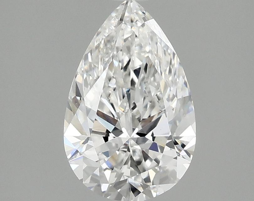 1.47 Carat Pear Shaped Ideal Cut VVS2 IGI Certified Lab Grown Diamond