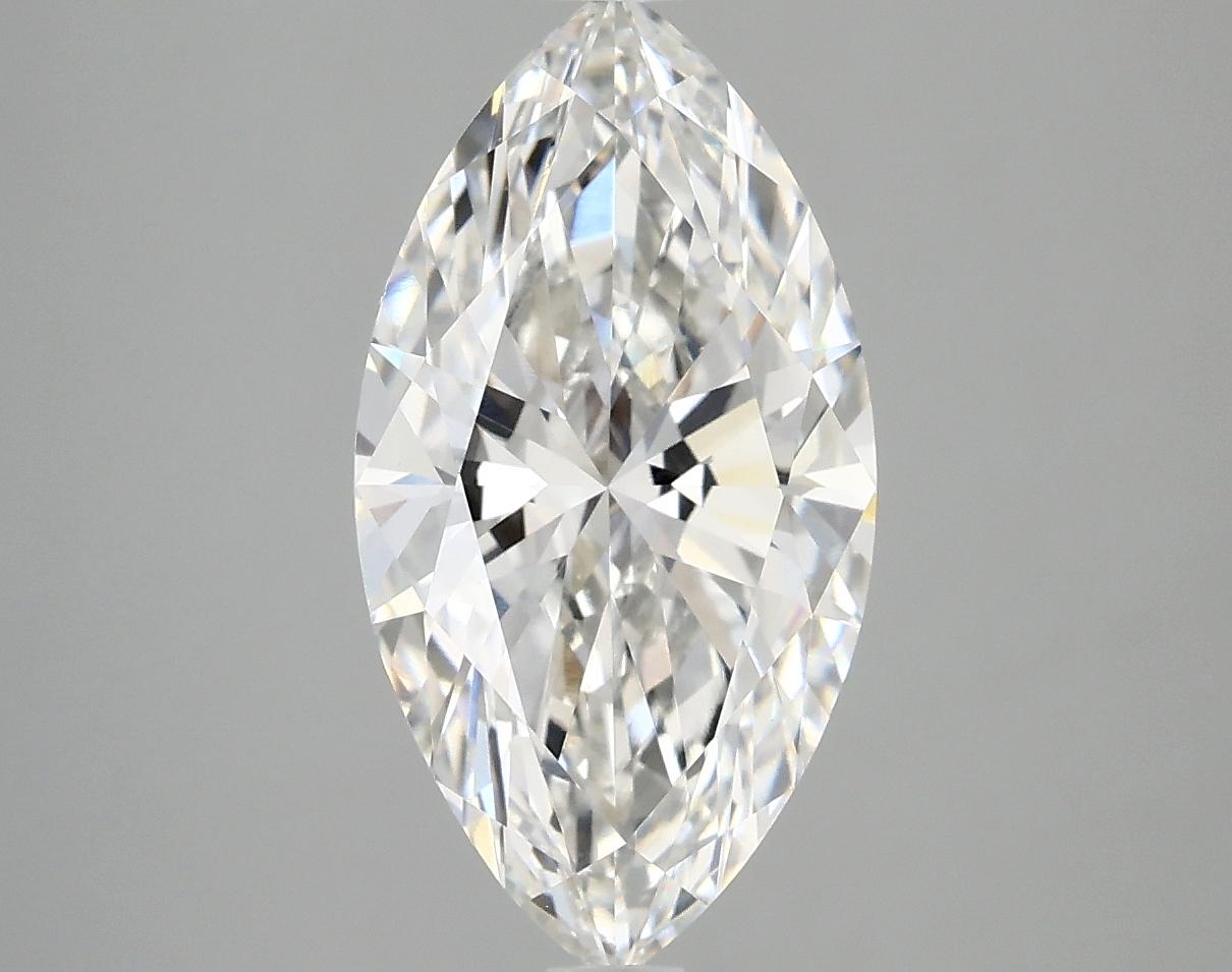 2.88 Carat Marquise Shaped Excellent Cut VS1 IGI Certified Lab Grown Diamond