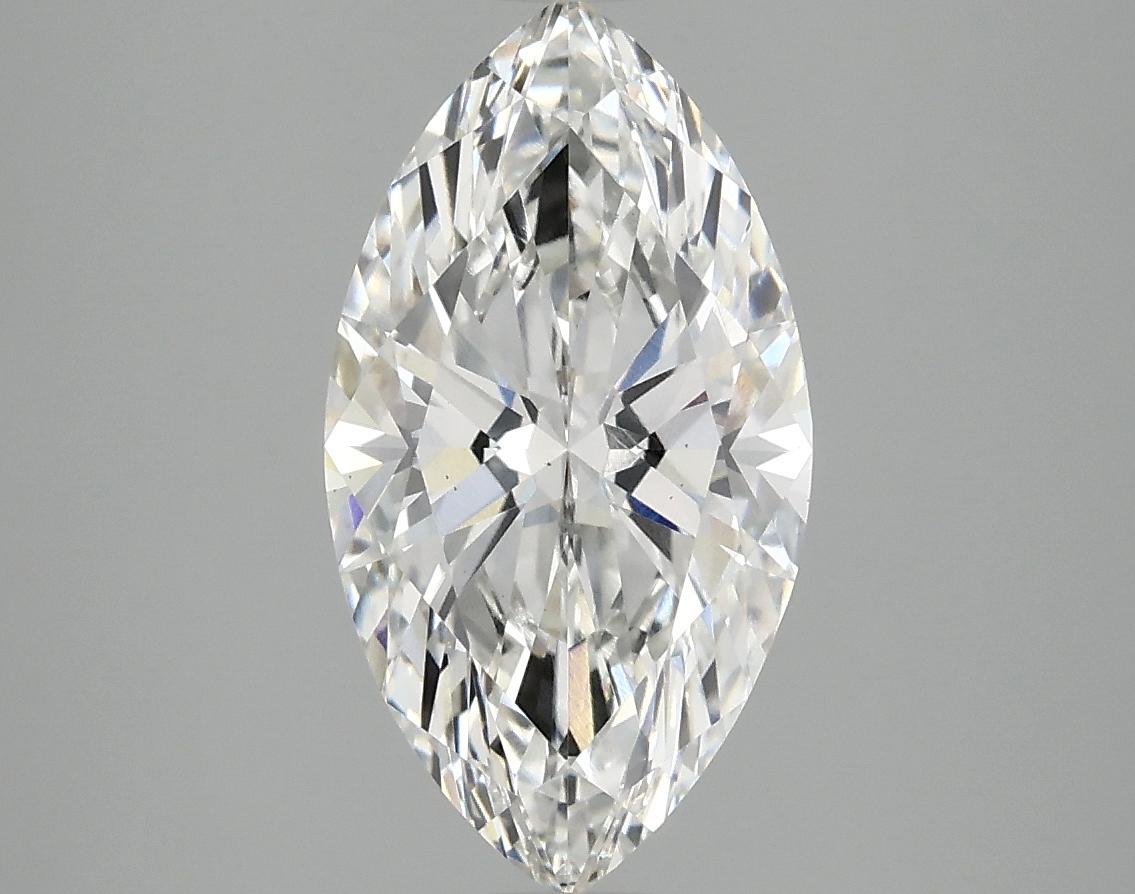 2.52 Carat Marquise Shaped Excellent Cut VS1 IGI Certified Lab Grown Diamond