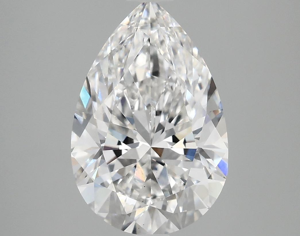 3.09 Carat Pear Shaped Excellent Cut VS1 IGI Certified Lab Grown Diamond