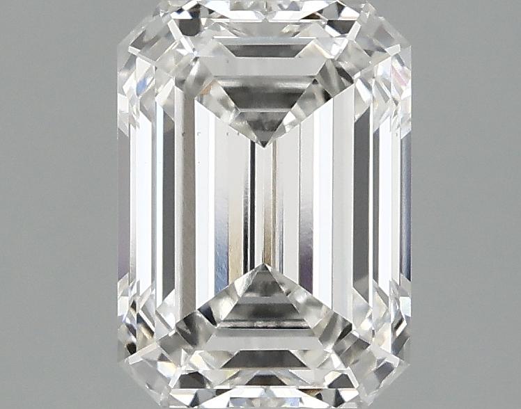 2.1 Carat Emerald Shaped Ideal Cut VVS2 IGI Certified Lab Grown Diamond
