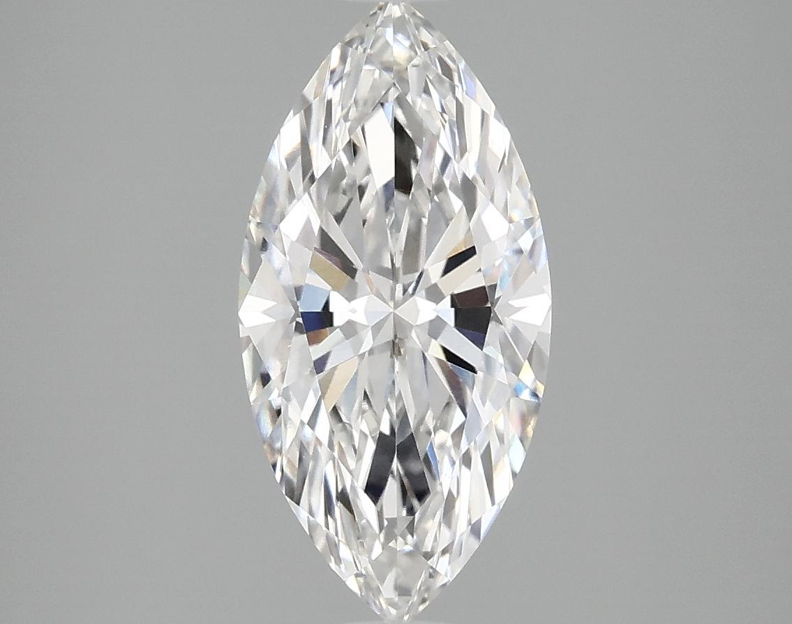 2.09 Carat Marquise Shaped Ideal Cut VVS2 IGI Certified Lab Grown Diamond