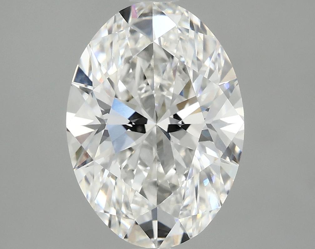 3.04 Carat Oval Shaped Ideal Cut VVS2 IGI Certified Lab Grown Diamond
