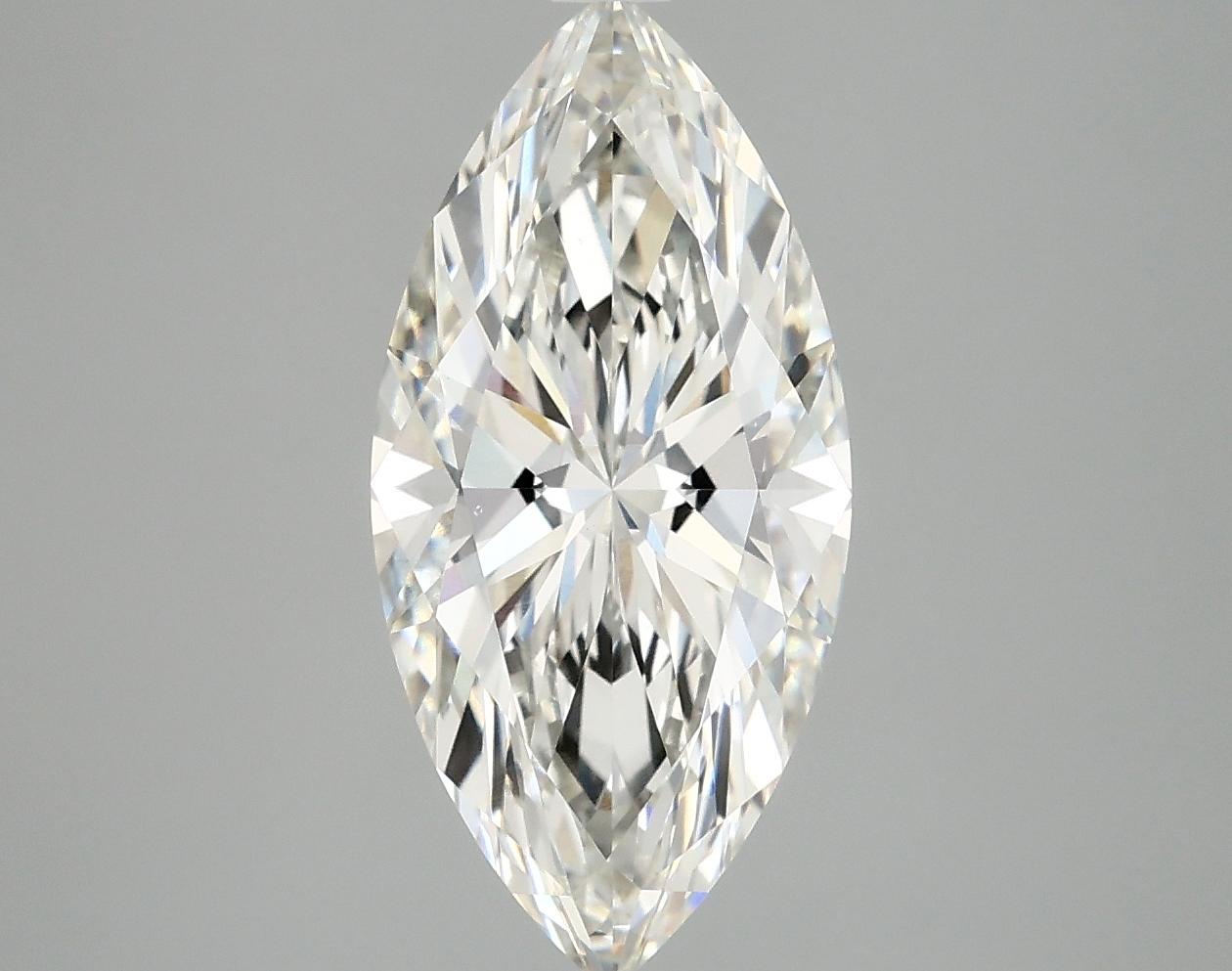 3.05 Carat Marquise Shaped Excellent Cut VS1 IGI Certified Lab Grown Diamond