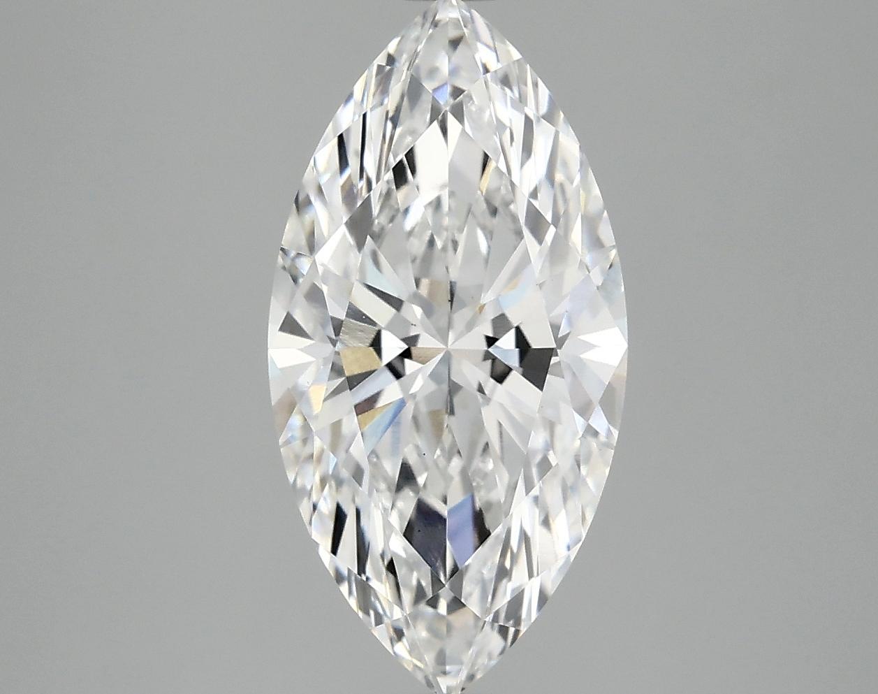 3.06 Carat Marquise Shaped Ideal Cut VS1 IGI Certified Lab Grown Diamond
