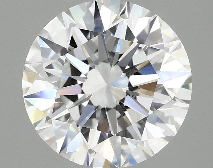 2.58 Carat Round Shaped Ideal Cut VVS2 IGI Certified Lab Grown Diamond