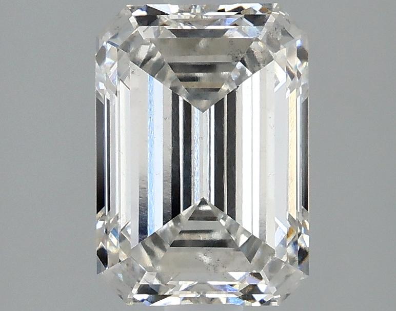 2.1 Carat Emerald Shaped Ideal Cut SI1 IGI Certified Lab Grown Diamond