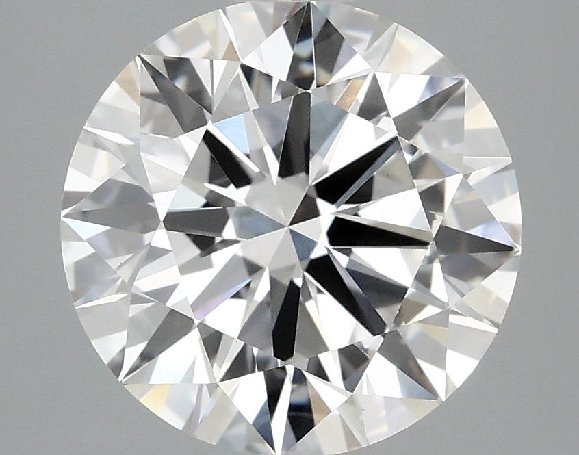 3.09 Carat Round Shaped Ideal Cut VS1 IGI Certified Lab Grown Diamond