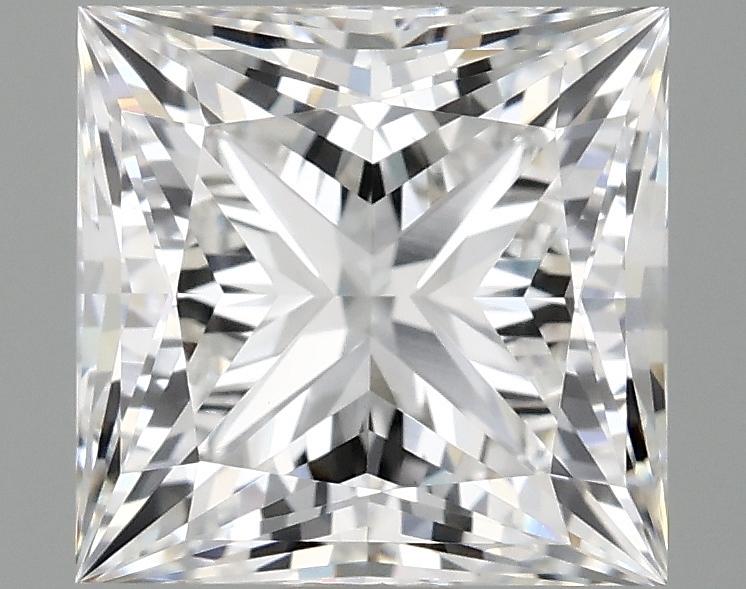 1.87 Carat Princess Shaped Ideal Cut VVS2 IGI Certified Lab Grown Diamond