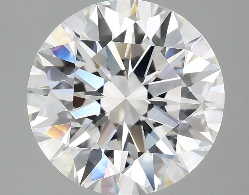 3.07 Carat Round Shaped Ideal Cut VVS2 IGI Certified Lab Grown Diamond