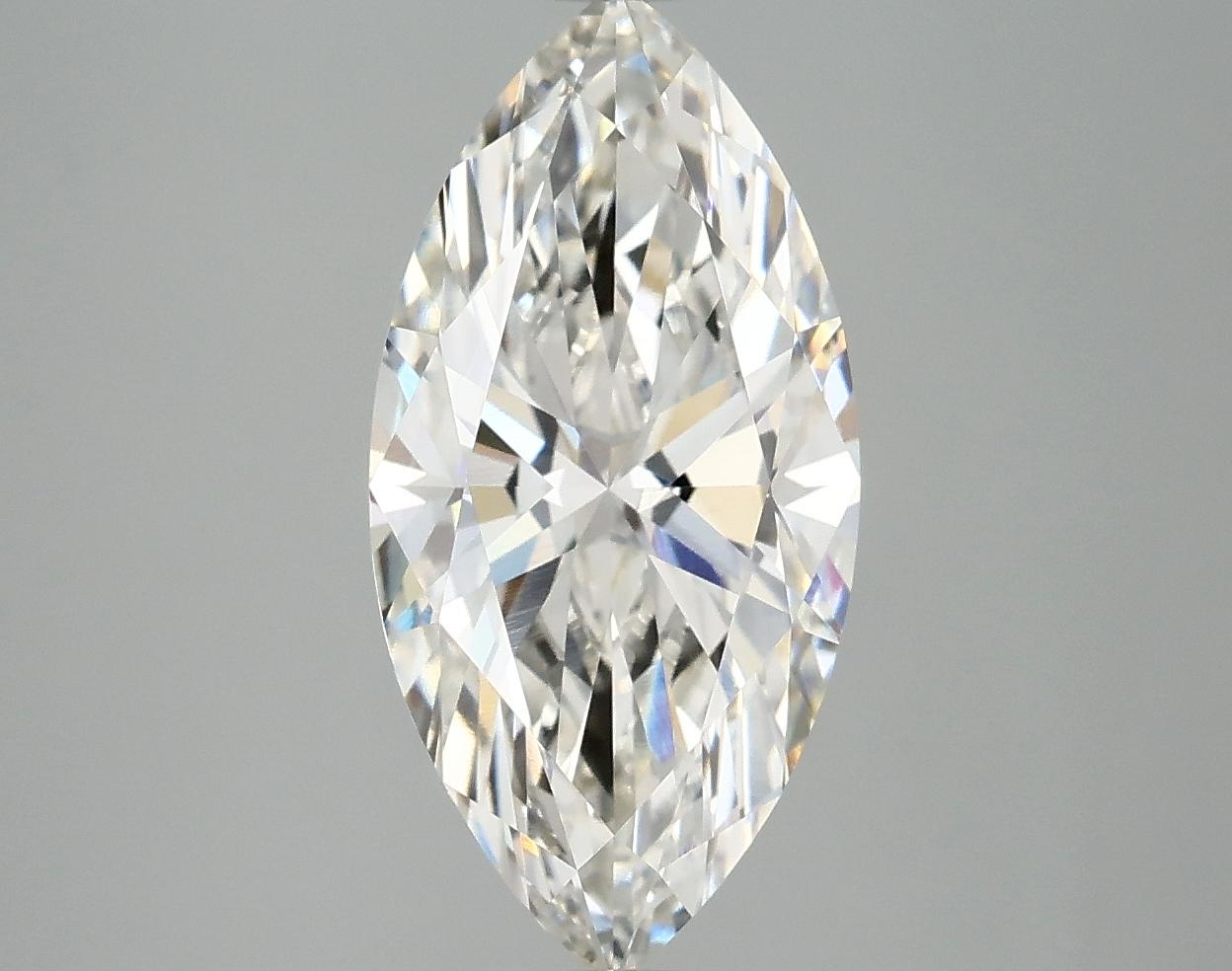 2.94 Carat Marquise Shaped Ideal Cut VVS1 IGI Certified Lab Grown Diamond