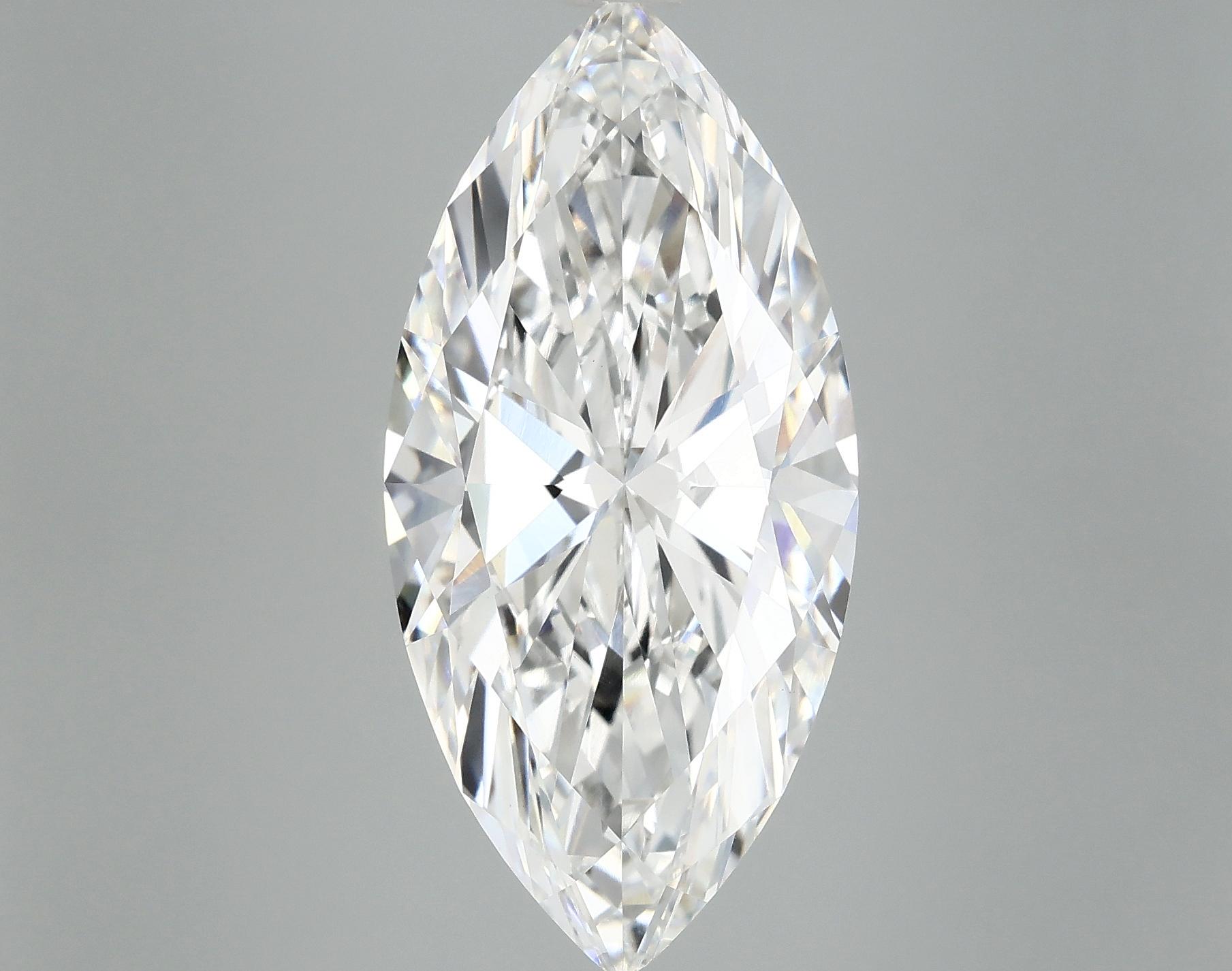 8.15 Carat Marquise Shaped Excellent Cut VVS2 IGI Certified Lab Grown Diamond