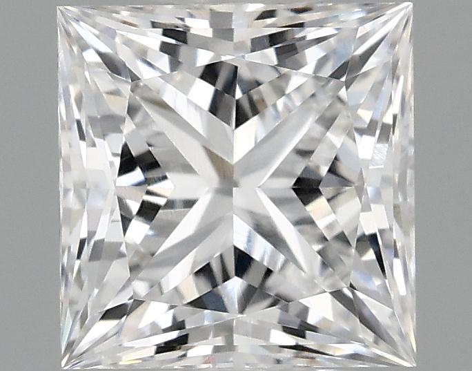 1.06 Carat Princess Shaped Ideal Cut VVS2 IGI Certified Lab Grown Diamond