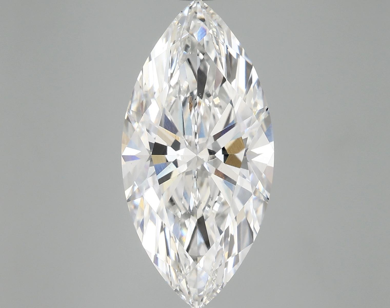4.89 Carat Marquise Shaped Excellent Cut VS2 IGI Certified Lab Grown Diamond