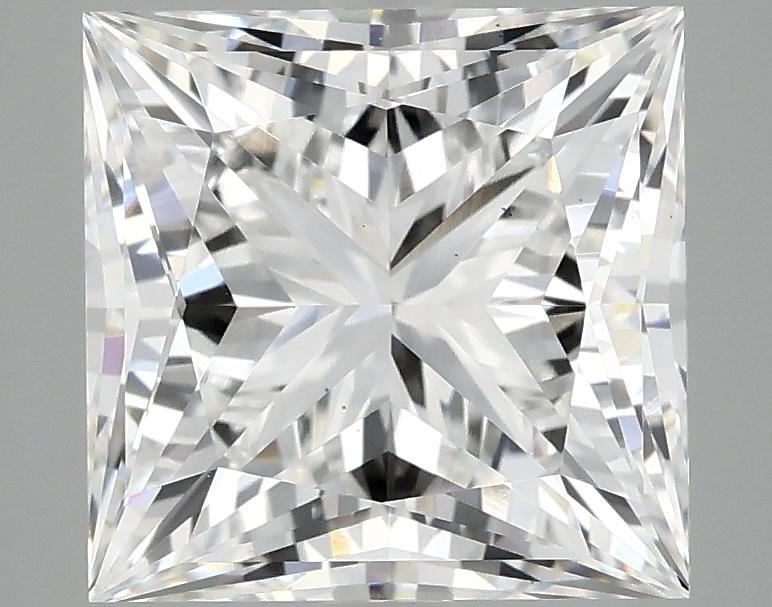 4.16 Carat Princess Shaped Ideal Cut VS2 IGI Certified Lab Grown Diamond