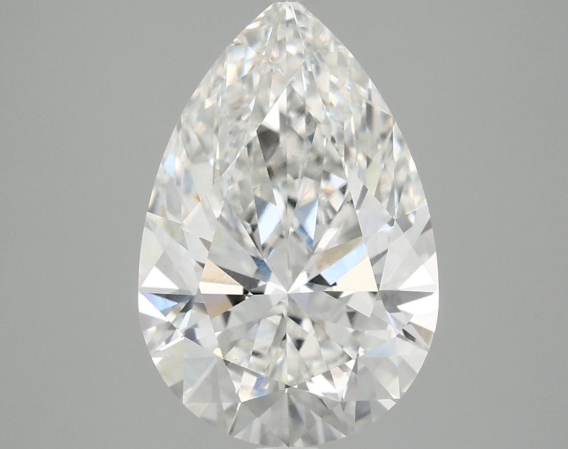 4.04 Carat Pear Shaped Excellent Cut VS1 IGI Certified Lab Grown Diamond
