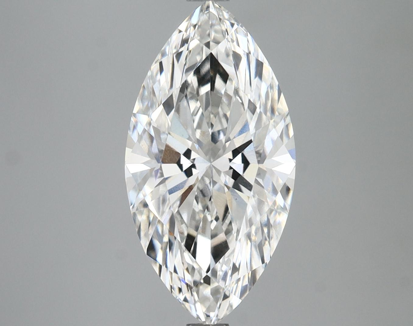 3.08 Carat Marquise Shaped Ideal Cut VS1 IGI Certified Lab Grown Diamond