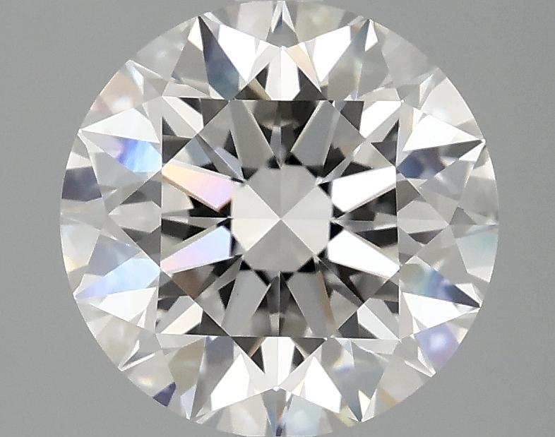 3.06 Carat Round Shaped Excellent Cut VVS2 IGI Certified Lab Grown Diamond